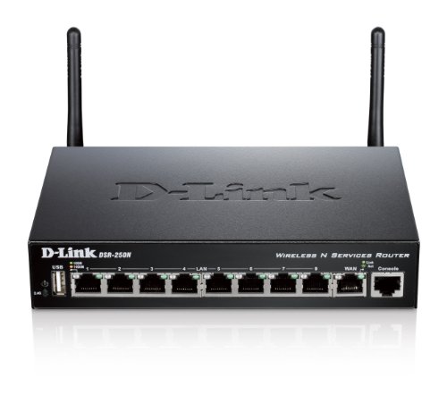 D-Link DSR-250N Routeur de Services unifiés haute performance SSL (10